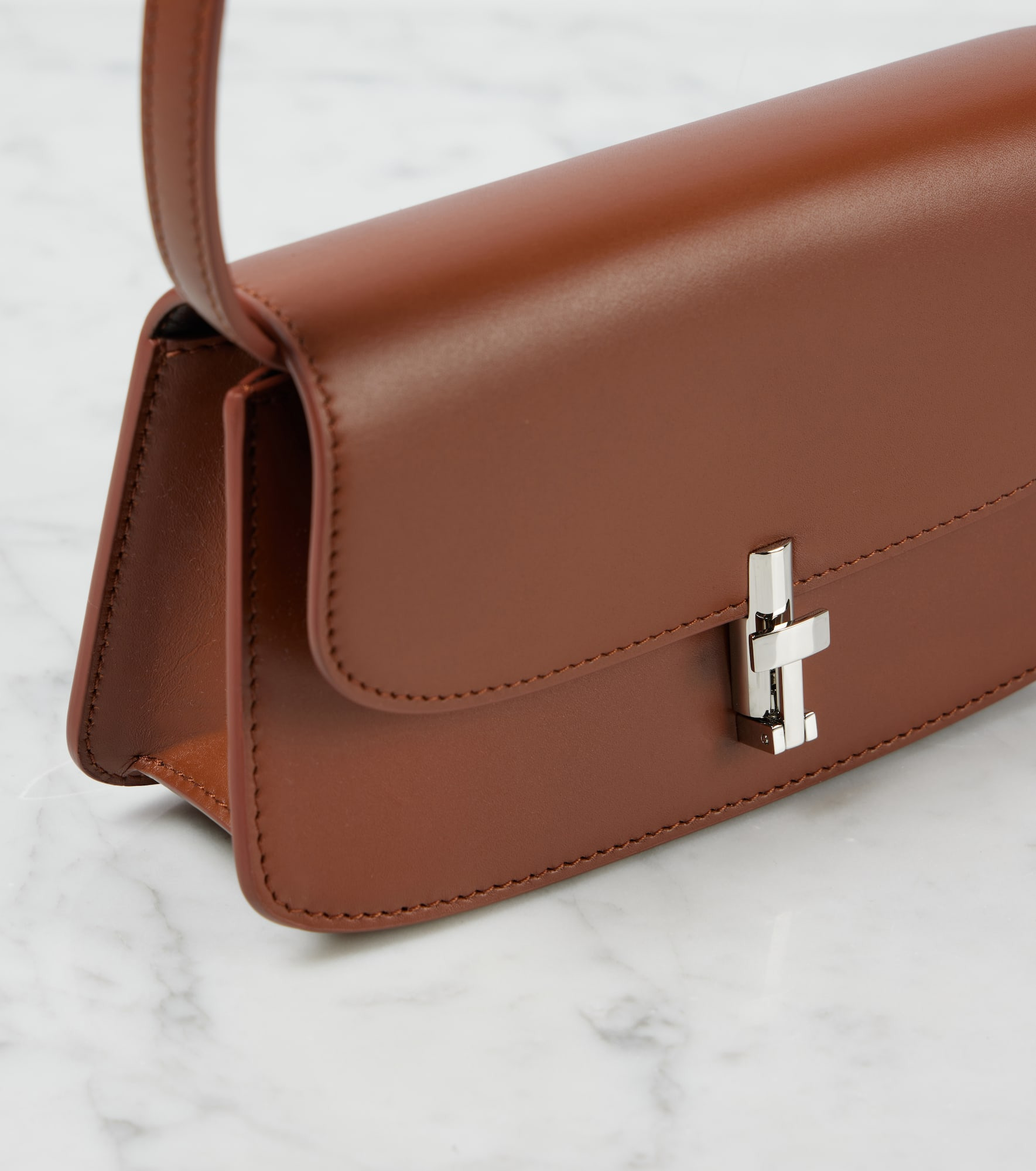 Sofia leather crossbody bag - 6