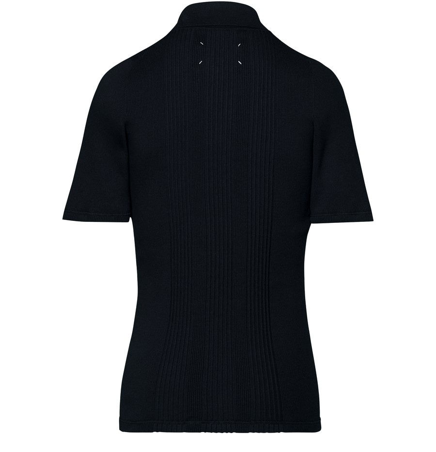 Underwear knit polo shirt - 3