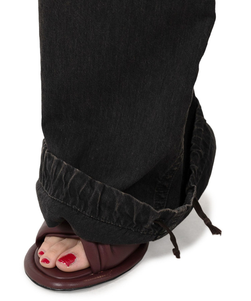 Light Denim Wide Pants 10
