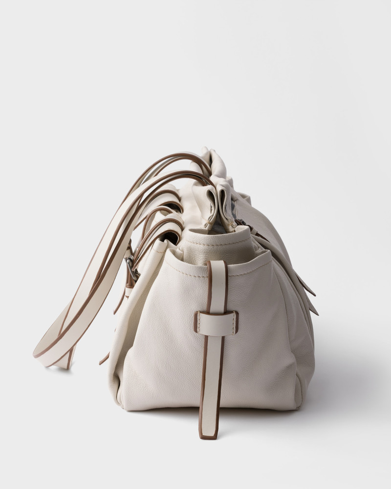 Prada Route large leather tote bag 7