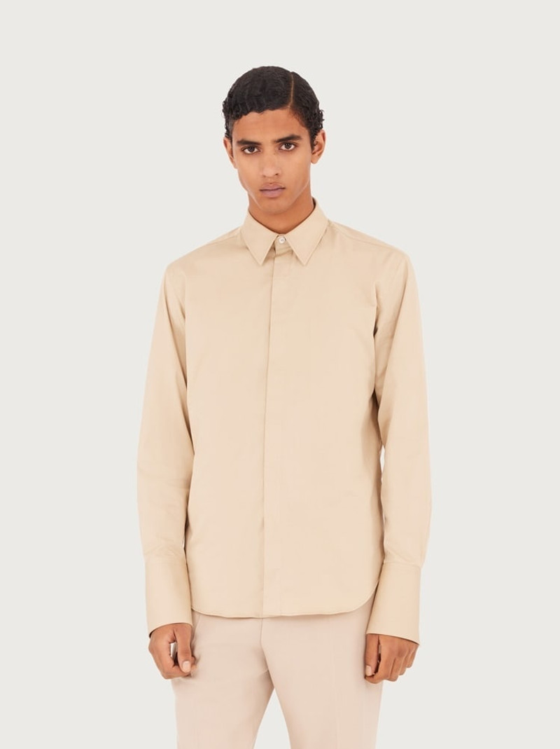 FERRAGAMO COTTON STRETCH SHIRT outlook