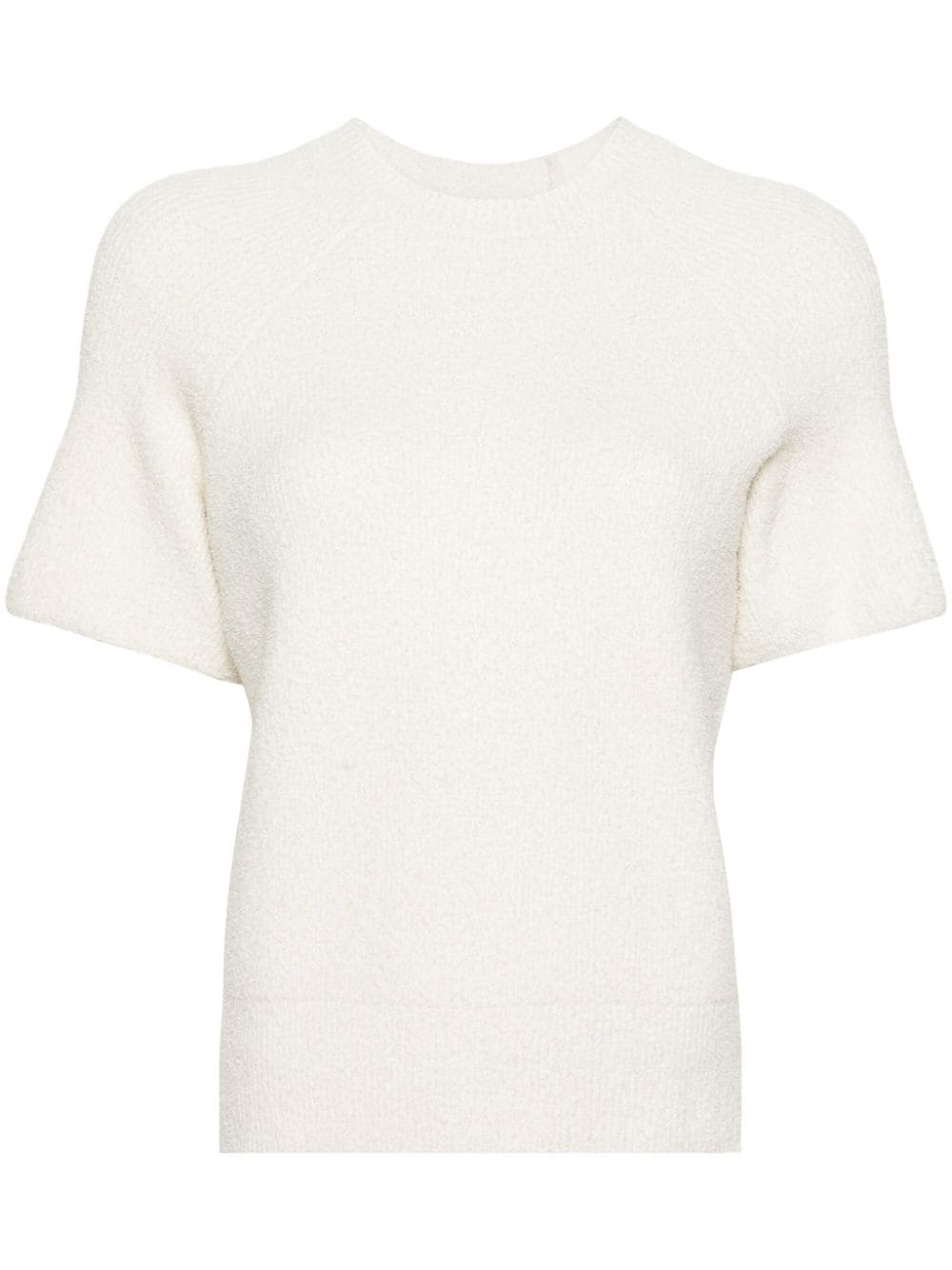 raglan-sleeve knitted T-shirt - 1