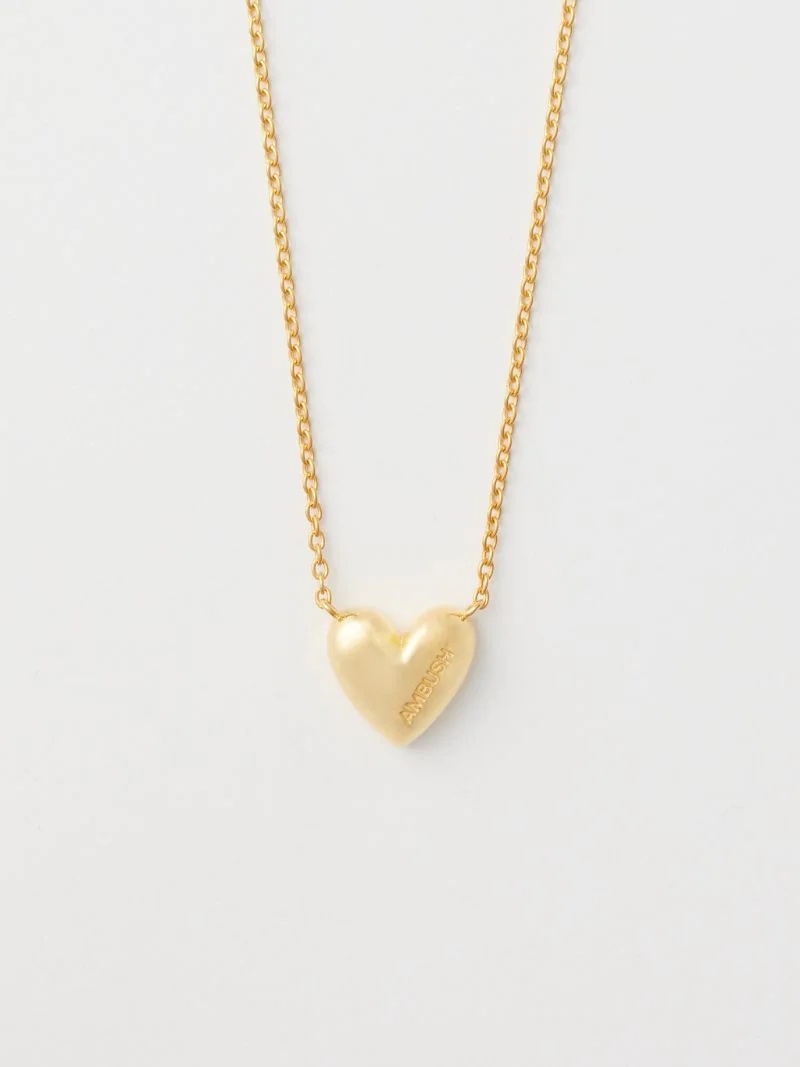 HEART CHARM NECKLACE - 1