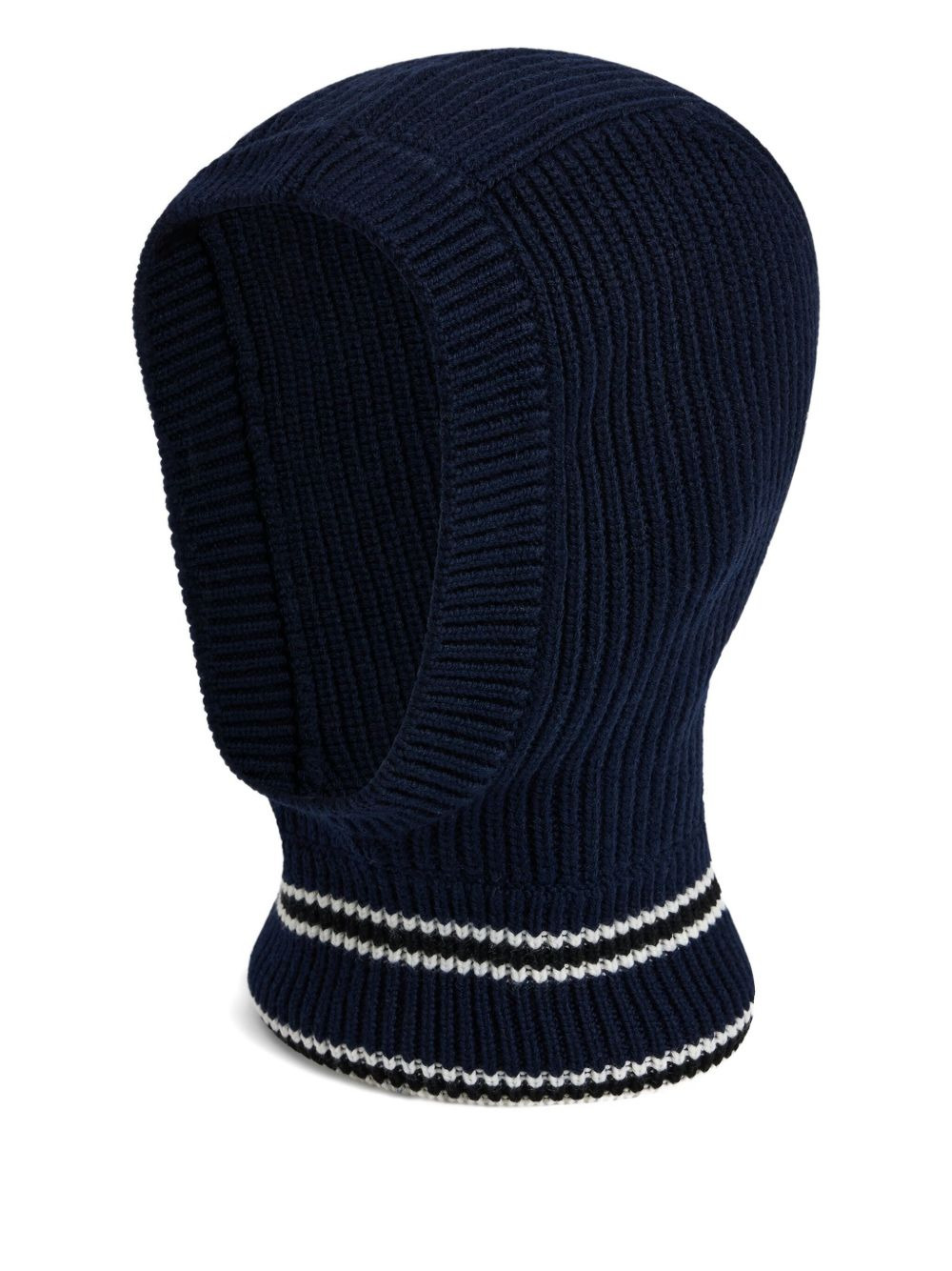 ribbed wool balaclava - 2