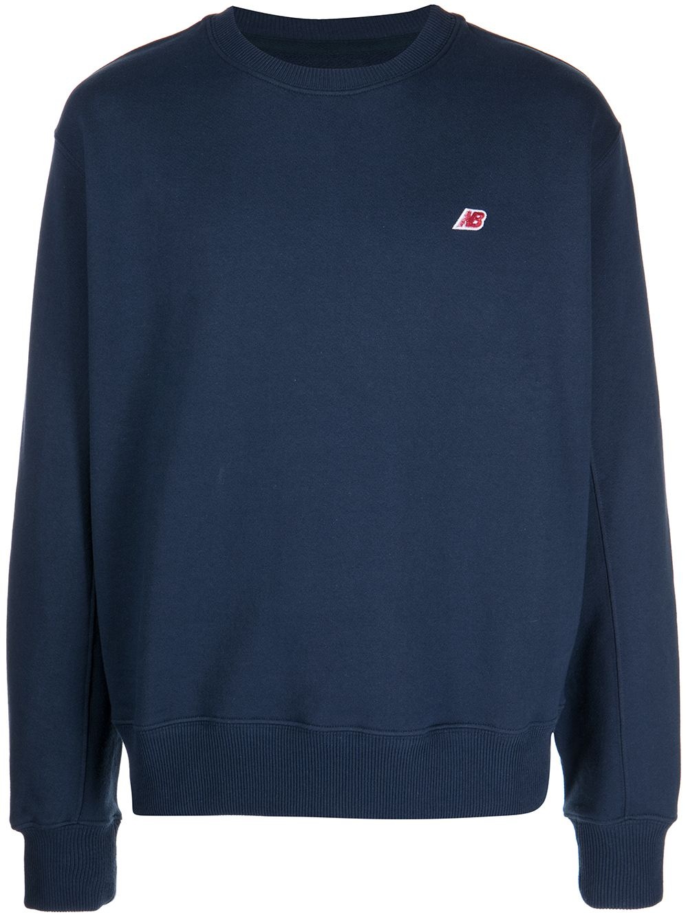 logo-print crewneck sweatshirt - 1