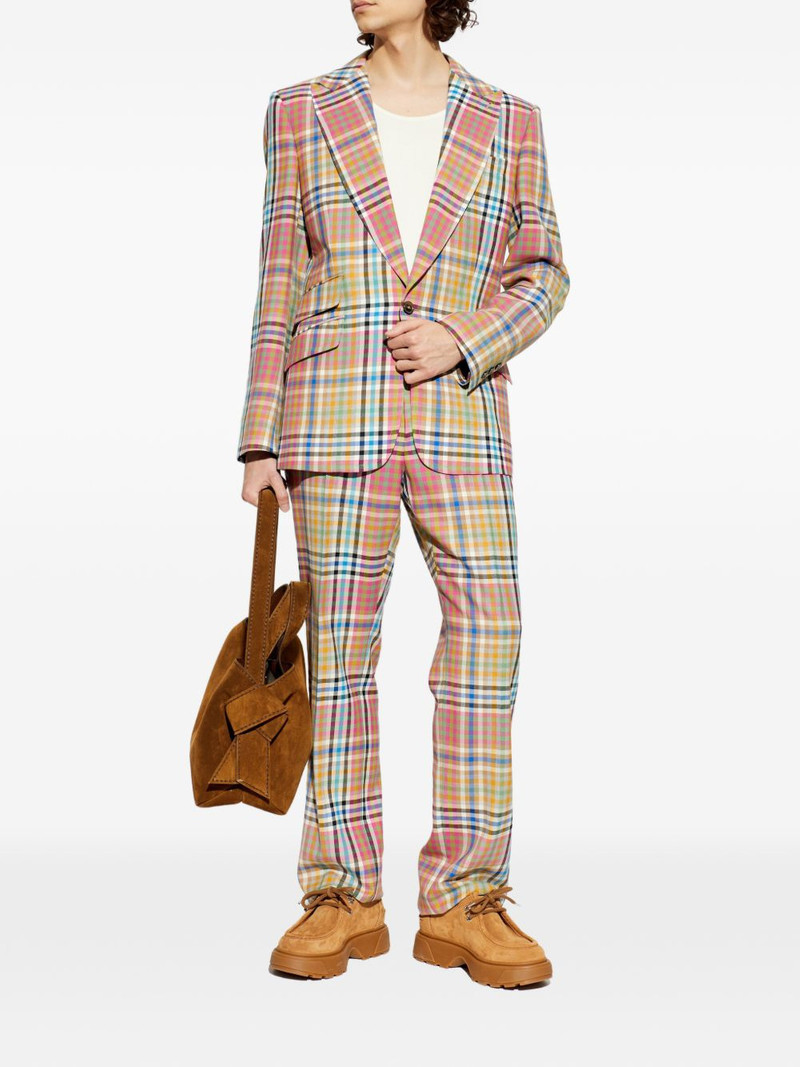 Vivienne Westwood checked pocket blazer outlook