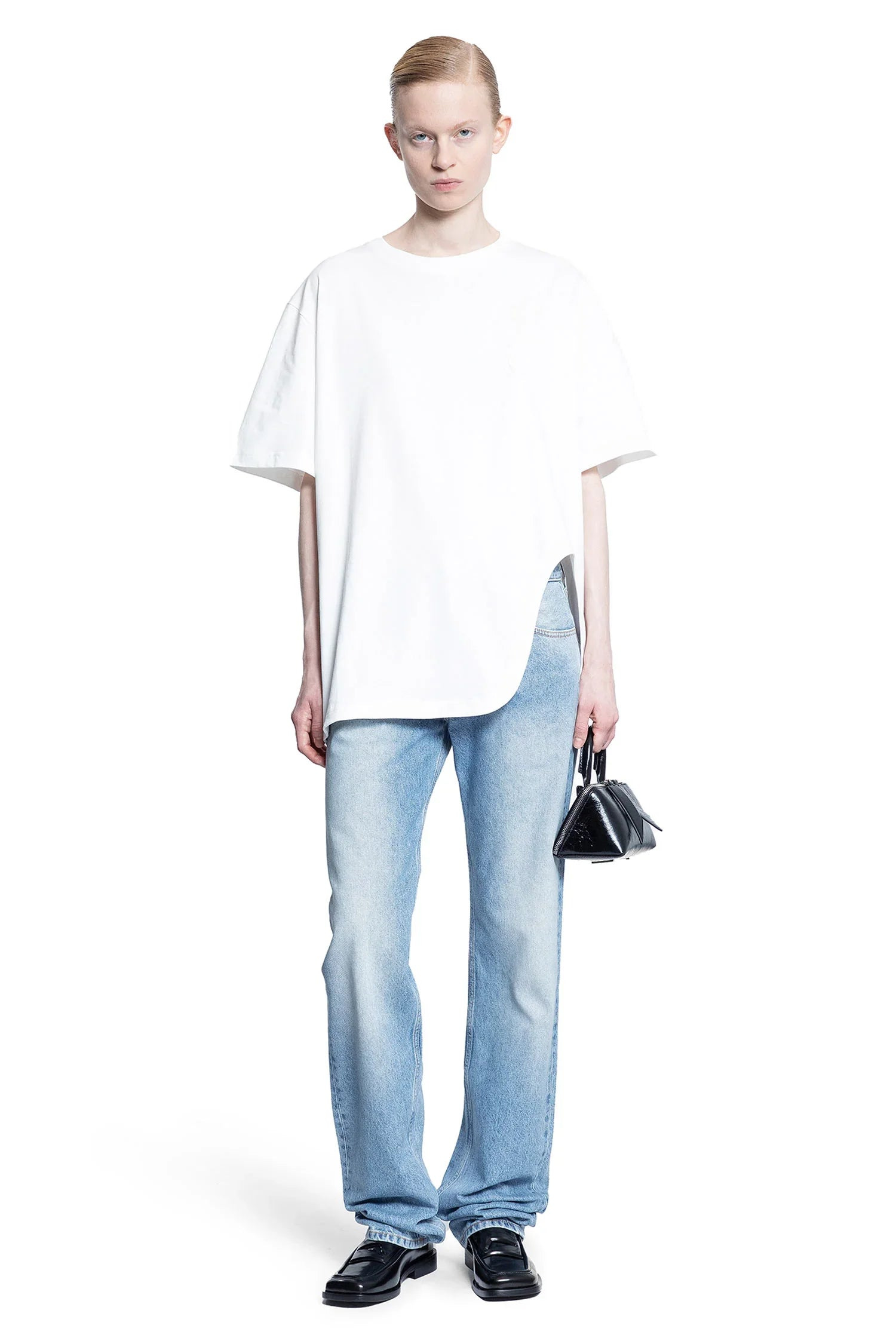 Long-Jeans-In-Glossy-Coated-Denim - 4