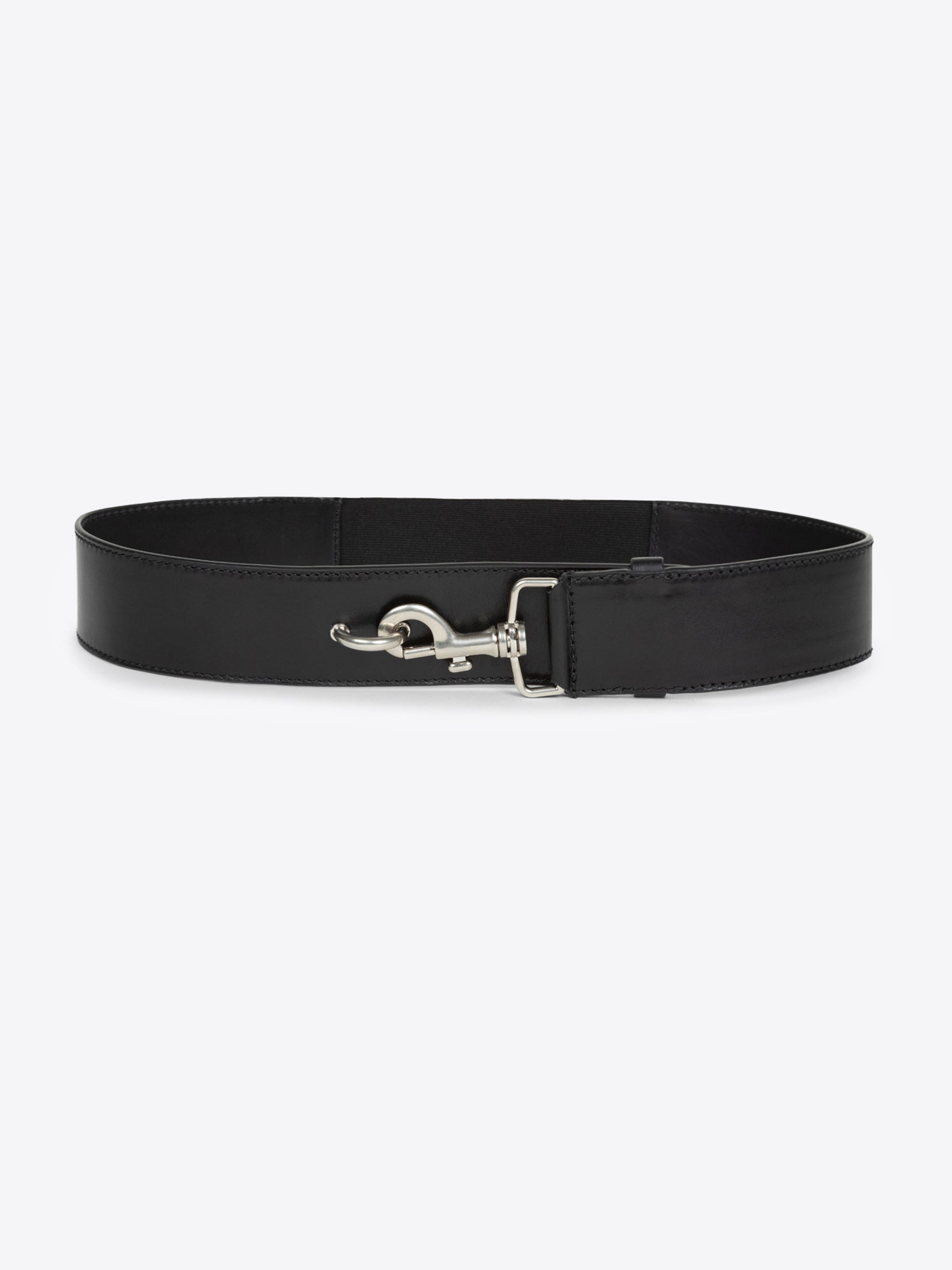 ELASTICATED LEATHER BELT - 2