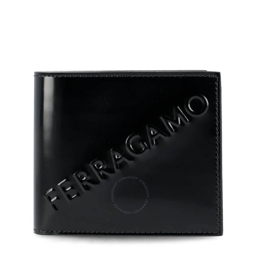 Ferragamo Embossed Logo Leather Wallet - 1