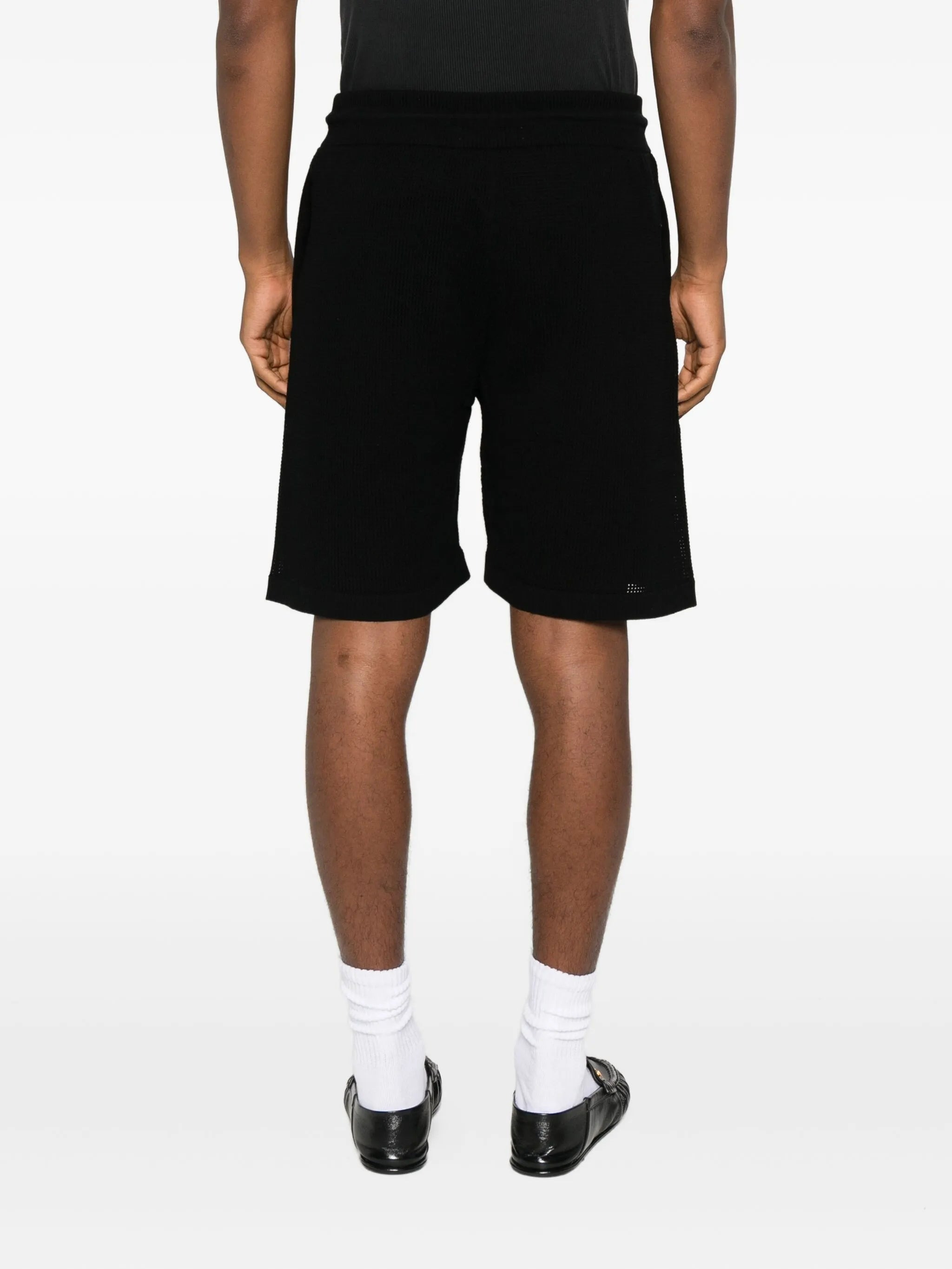 Amiri Embroidered-lettering Shorts - 3