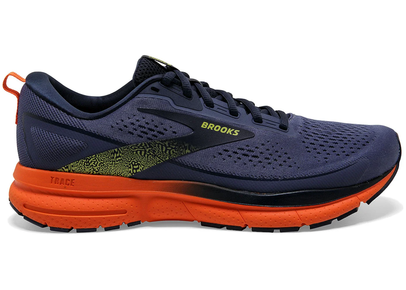 Brooks Trace 3 Iris Red Orange Sulphur - 1