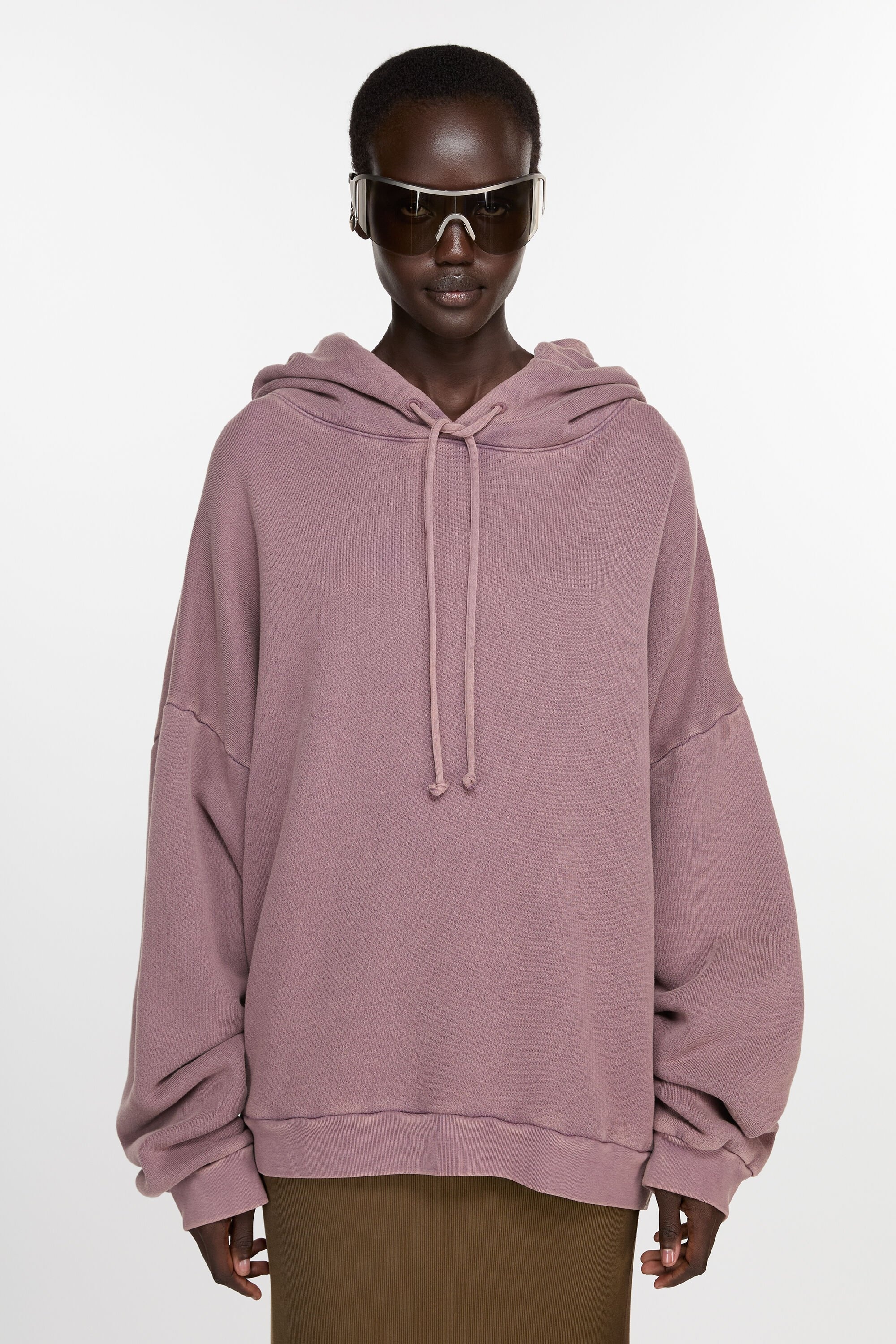 Hooded sweater - Plum purple - 2
