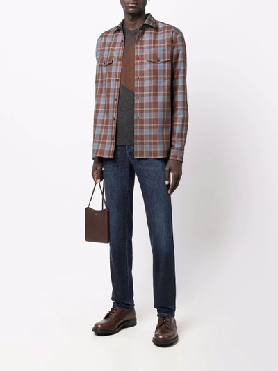 Z Zegna straight-leg mid-rise jeans outlook