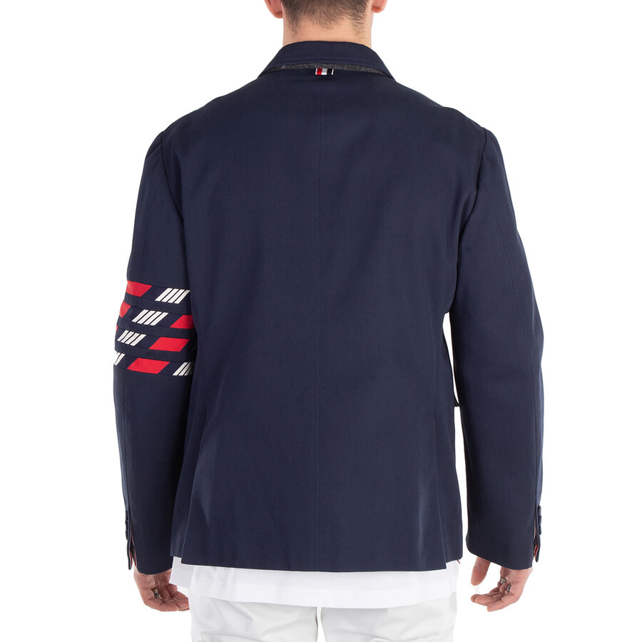Thom Browne 4-Bar Classic Sport Coat - 3