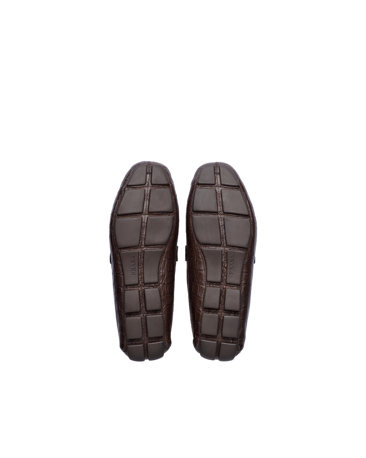 Crocodile leather loafers - 5