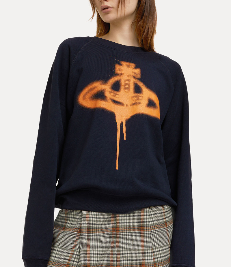 SPRAY ORB RAGLAN SWEATSHIRT 4