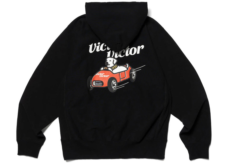 Human Made Human Made x Victor Victor Hoodie Black outlook