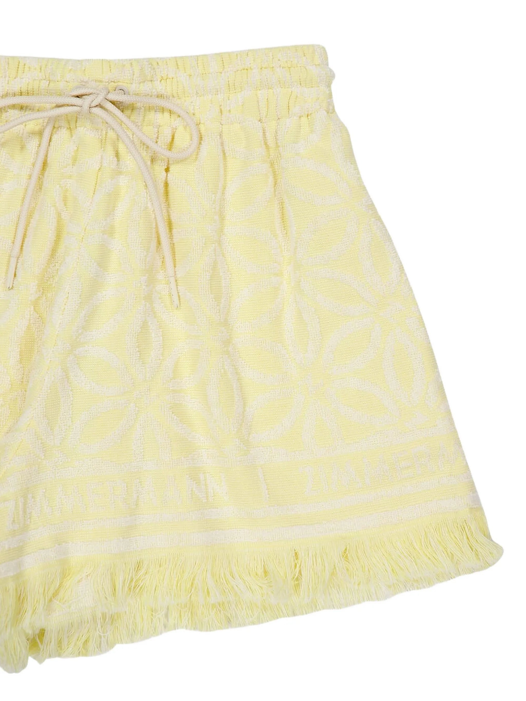 Coco fringed jacquard shorts - 4