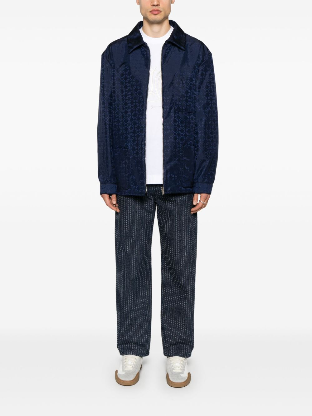 Givenchy Men Hg Embroidery T-Shirt - 4