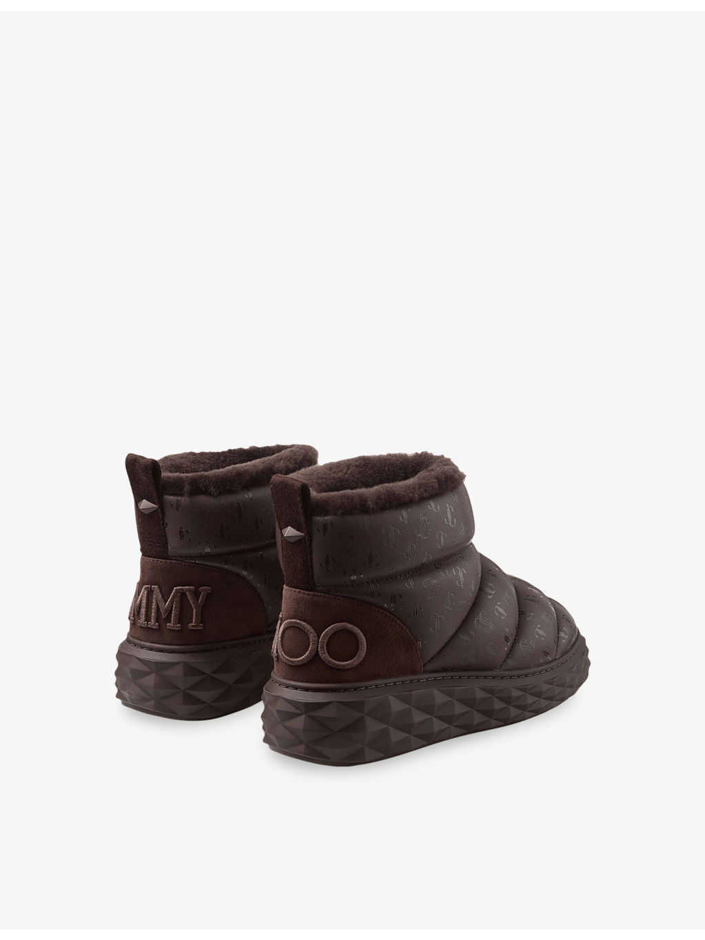 Xan Padded Leather Ankle Boots - 4