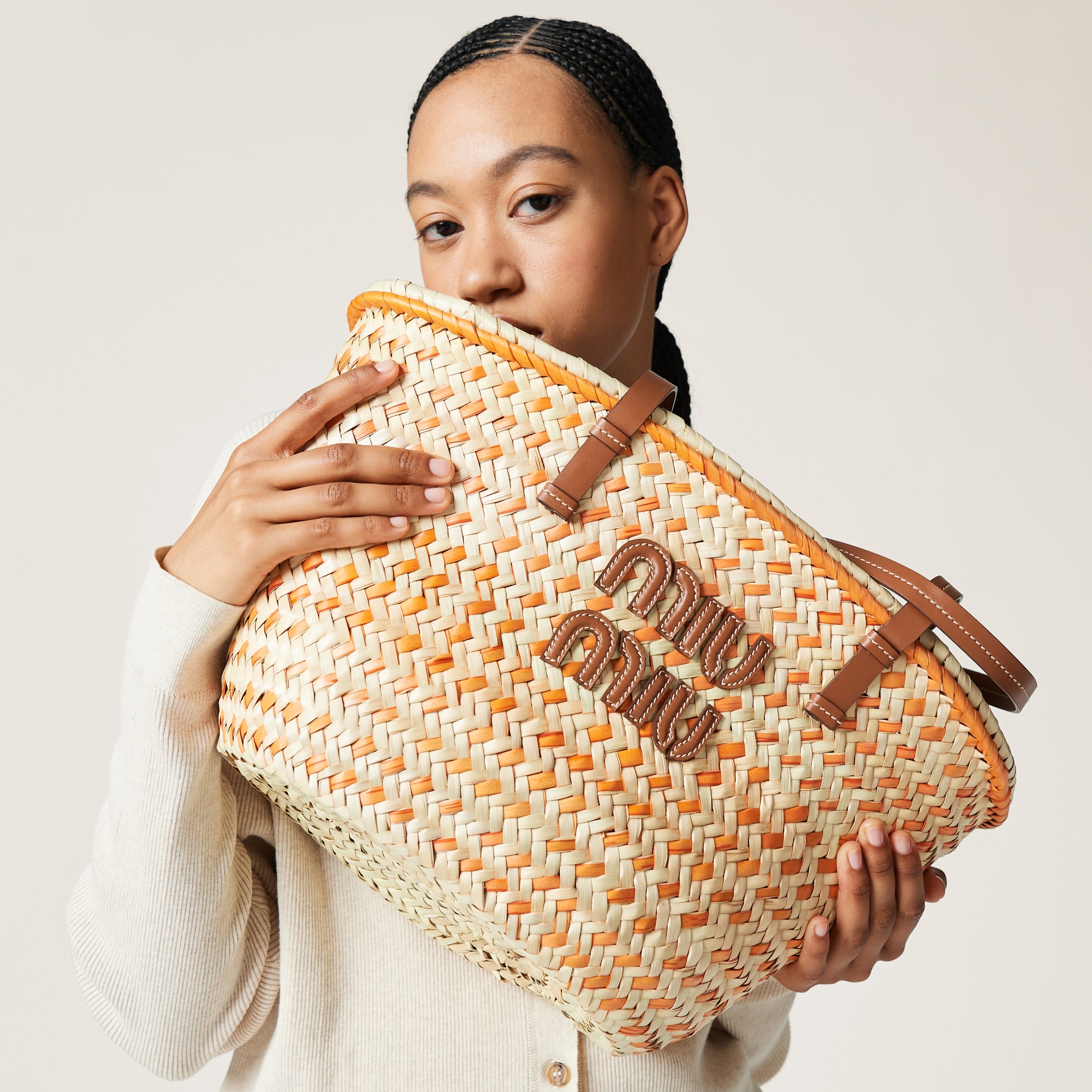 Miu Miu Palmetto tote bag | REVERSIBLE 