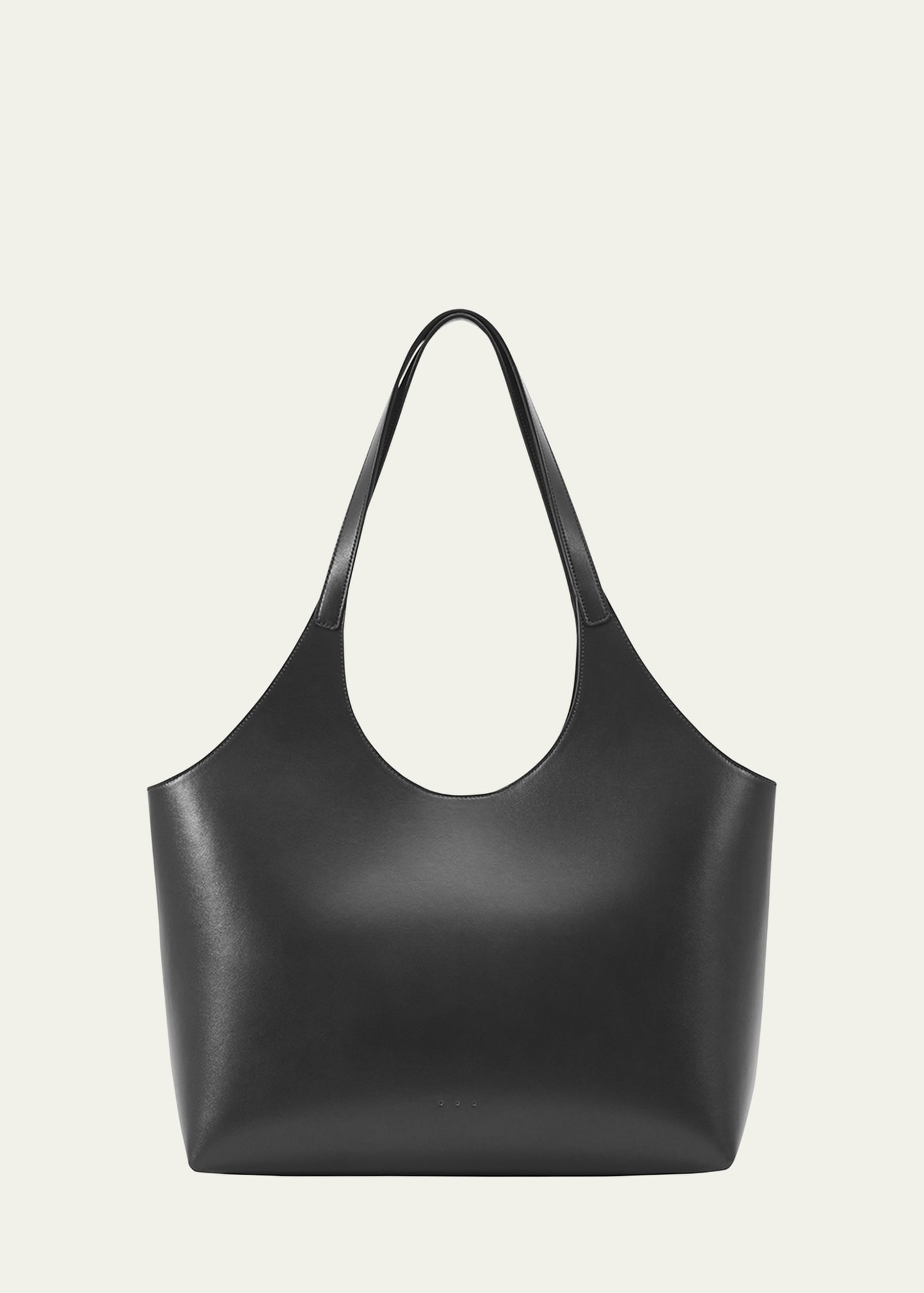 Cabas Smooth Calfskin Tote Bag - 1