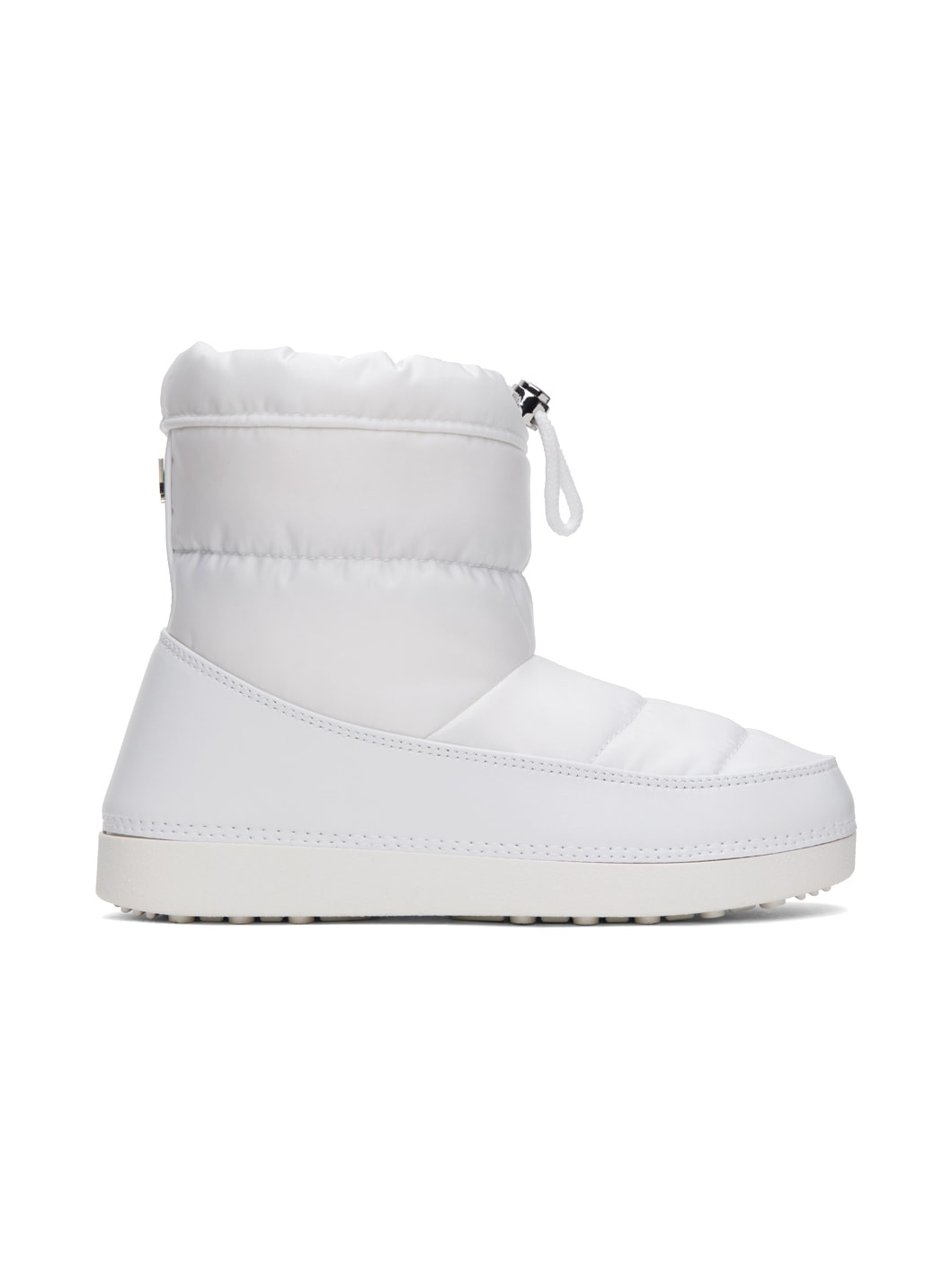 SSENSE Exclusive White Quilted Boots - 1