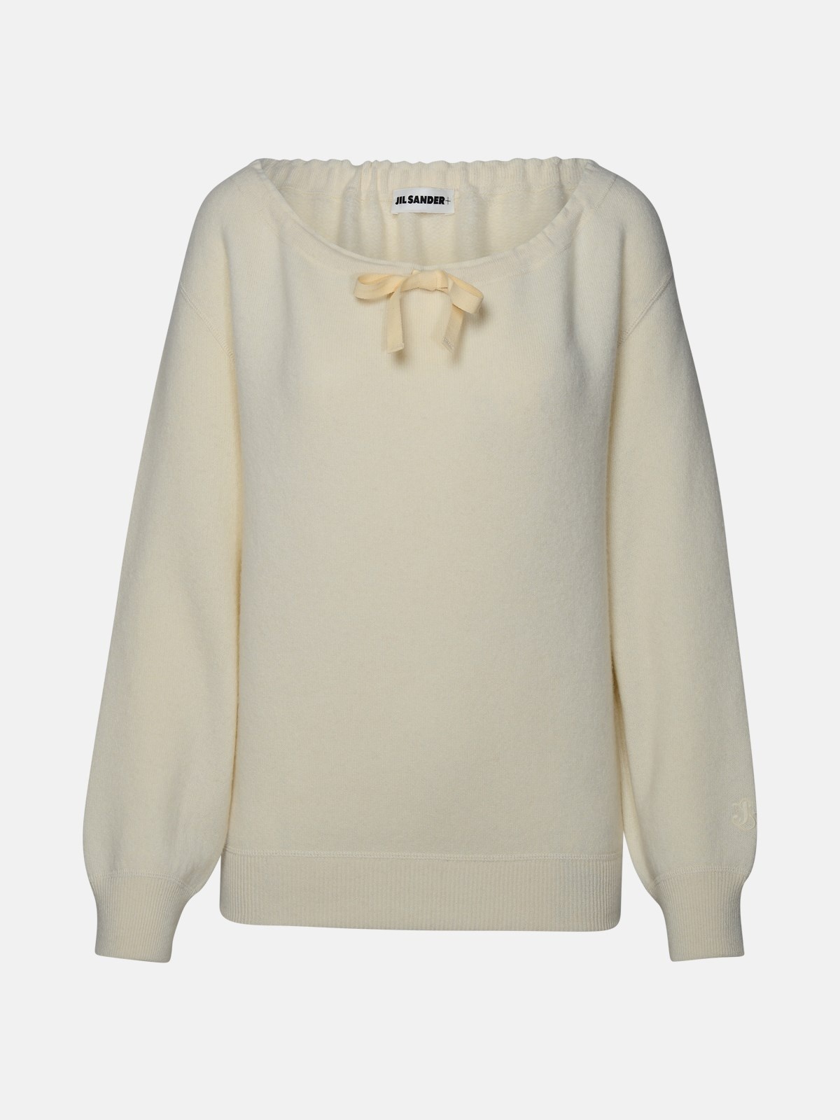 CREAM CASHMERE SWEATER - 1