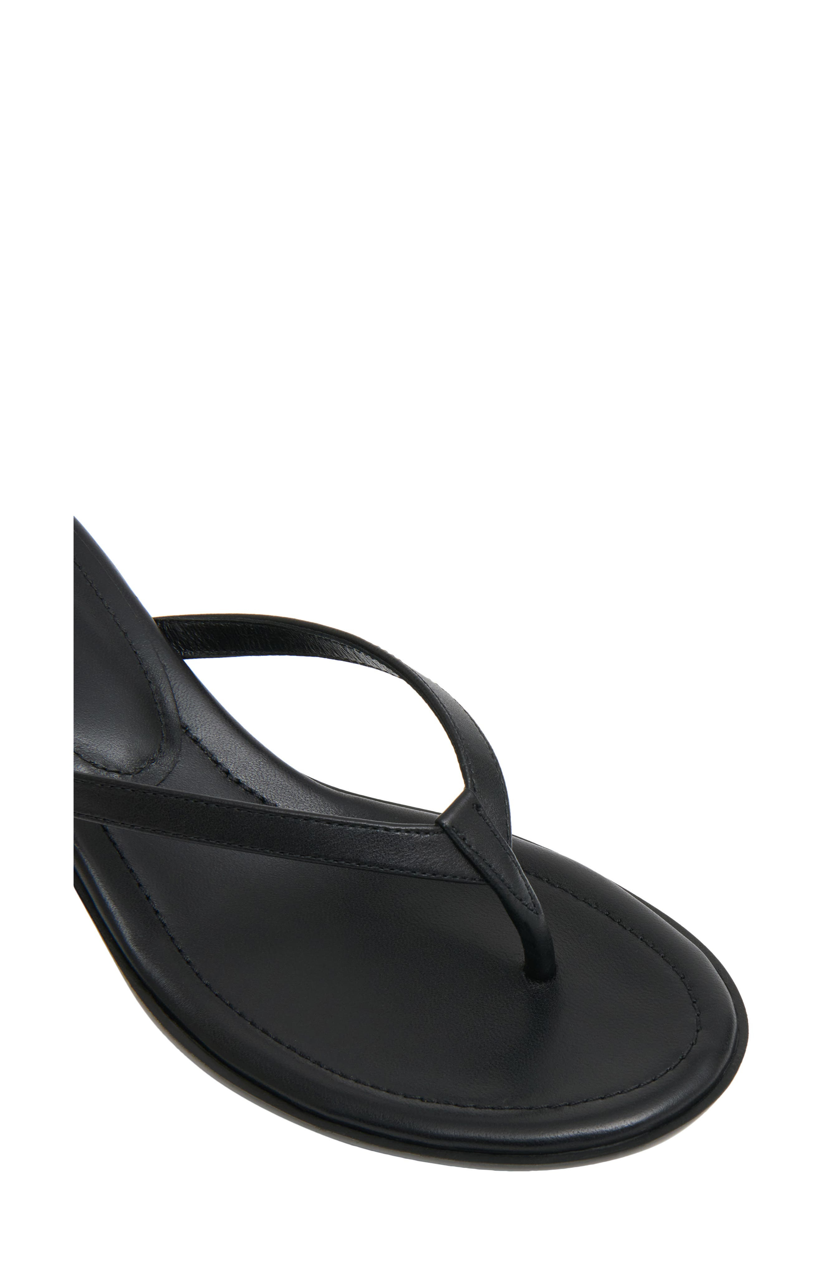 Mansur Gavriel Mari Kitten Heel Sandal in Black at Nordstrom - 4