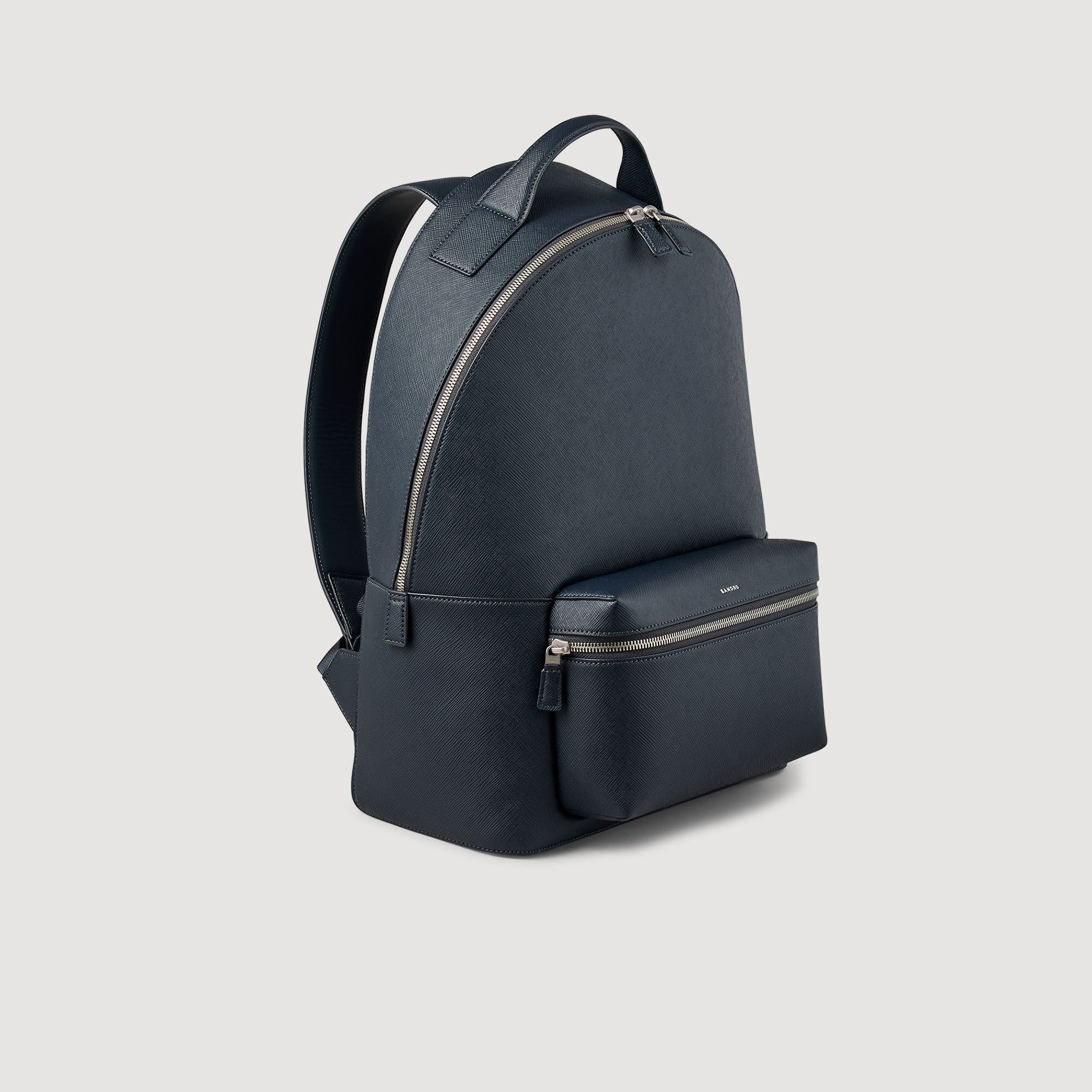 RECONSTITUTED LEATHER RUCKSACK - 2