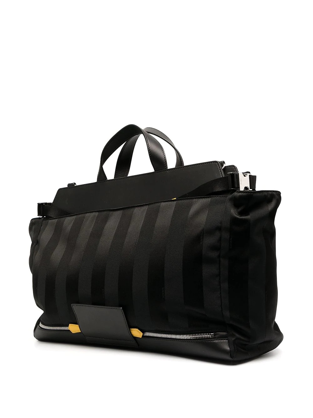 striped holdall bag - 3