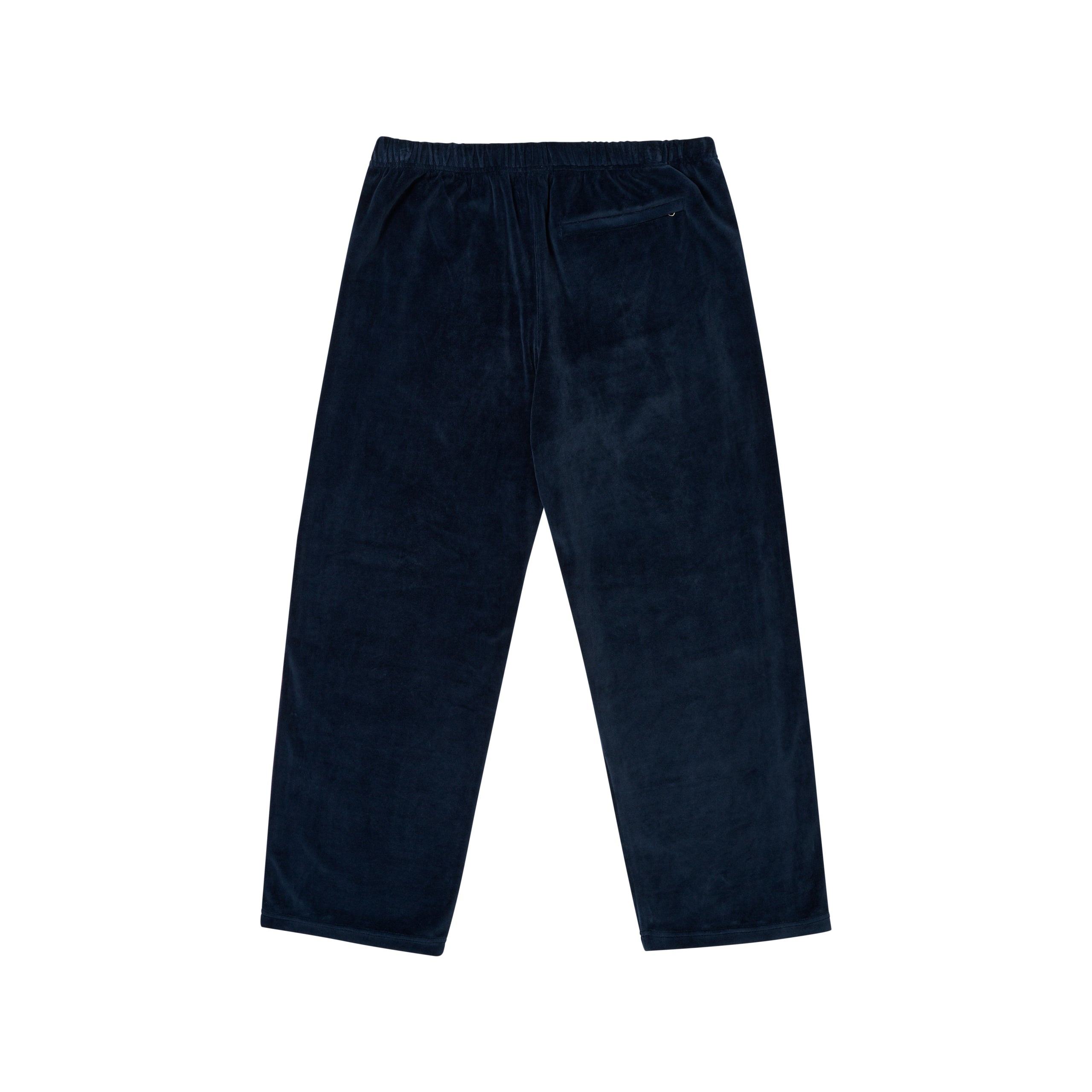 PIPED VELOUR JOGGER NAVY - 2
