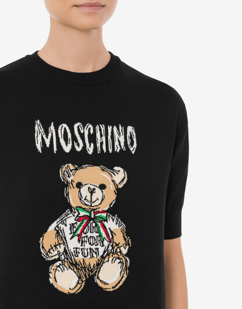 DRAWN TEDDY 벨트 KNITTED TOP 4