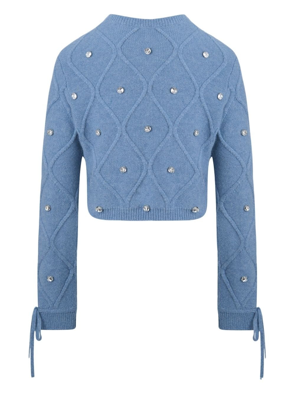 crystal-embellished jumper - 5