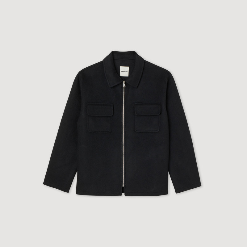 Beta zip-fastening shirt jacket - 1