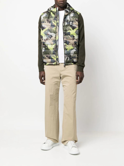 Etro Pegaflying-print padded jacket outlook