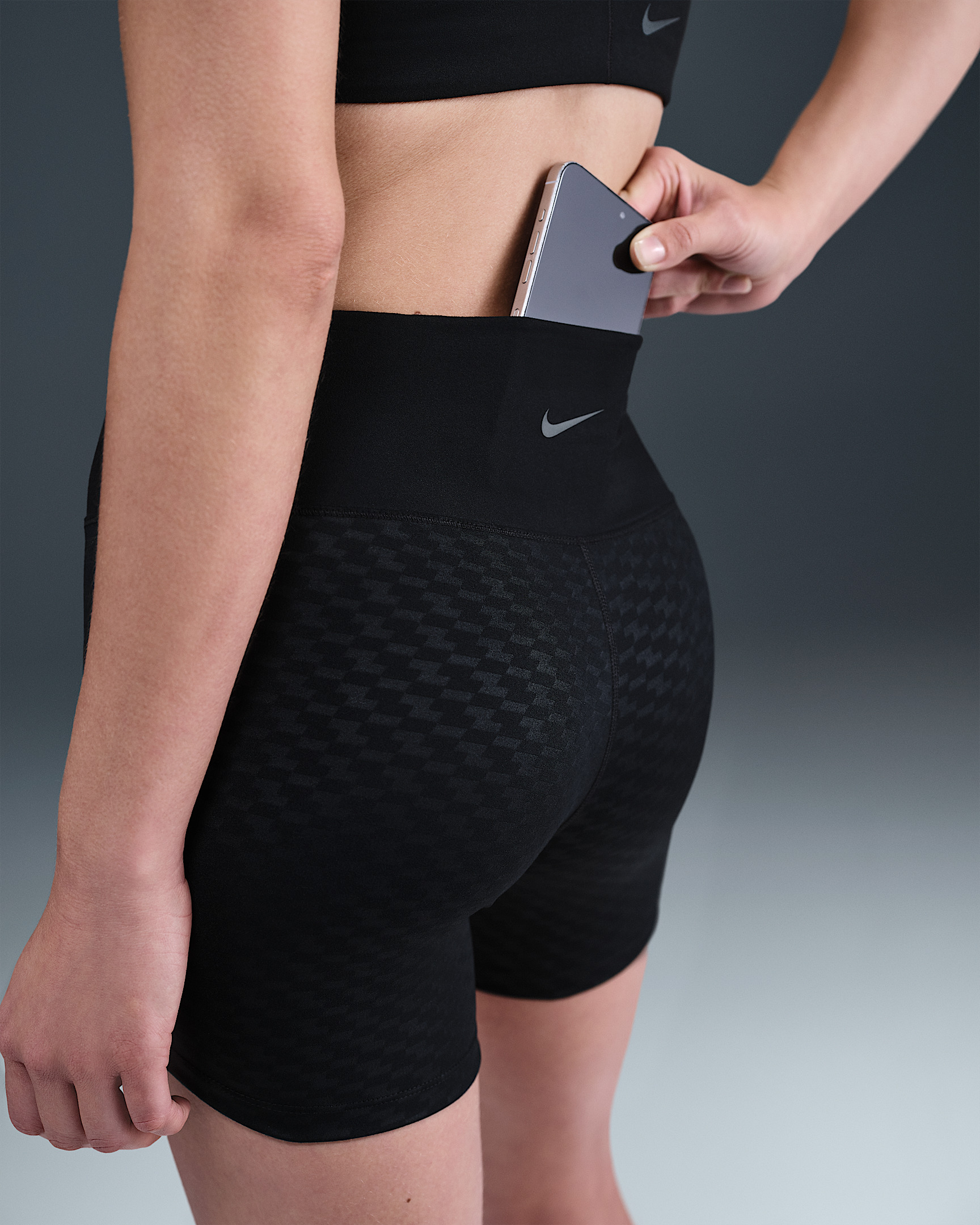 Nike One Women's High-Waisted 5" Biker Shorts - 6