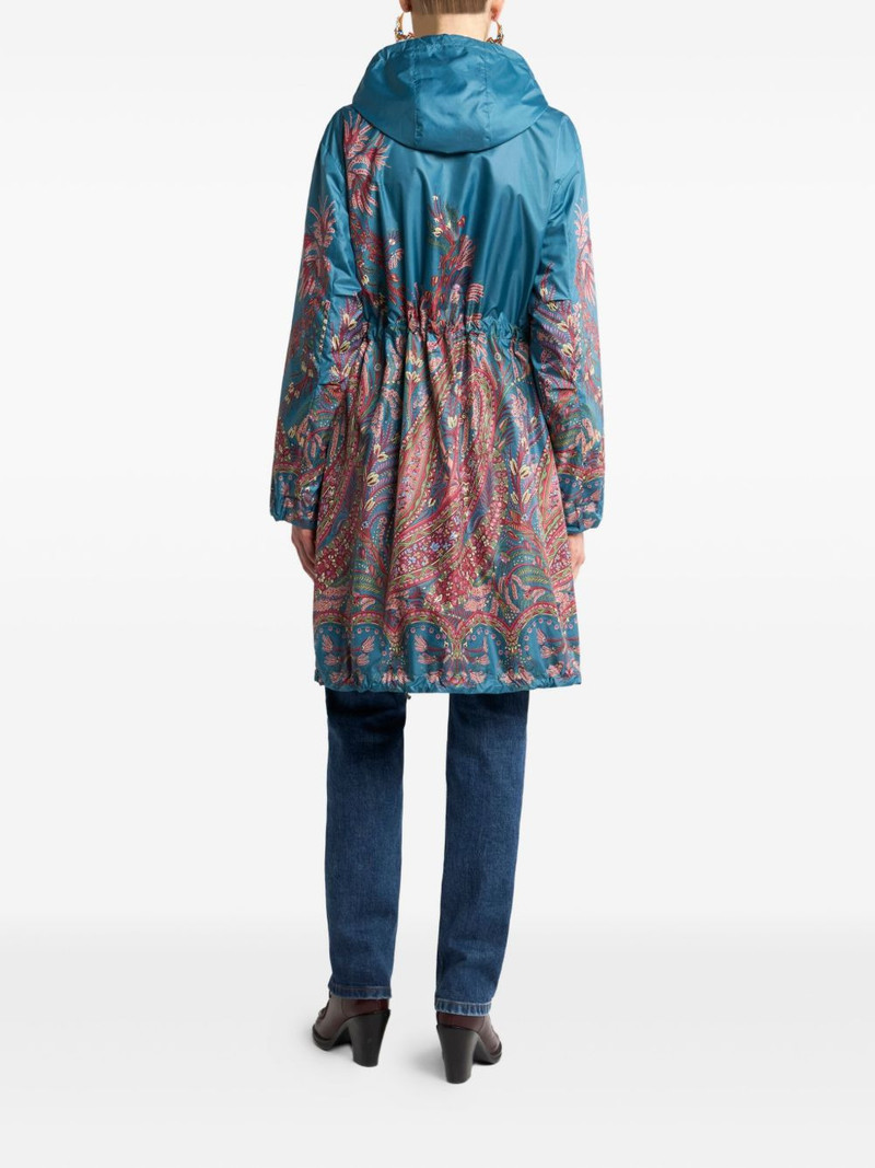paisley-print raincoat 3