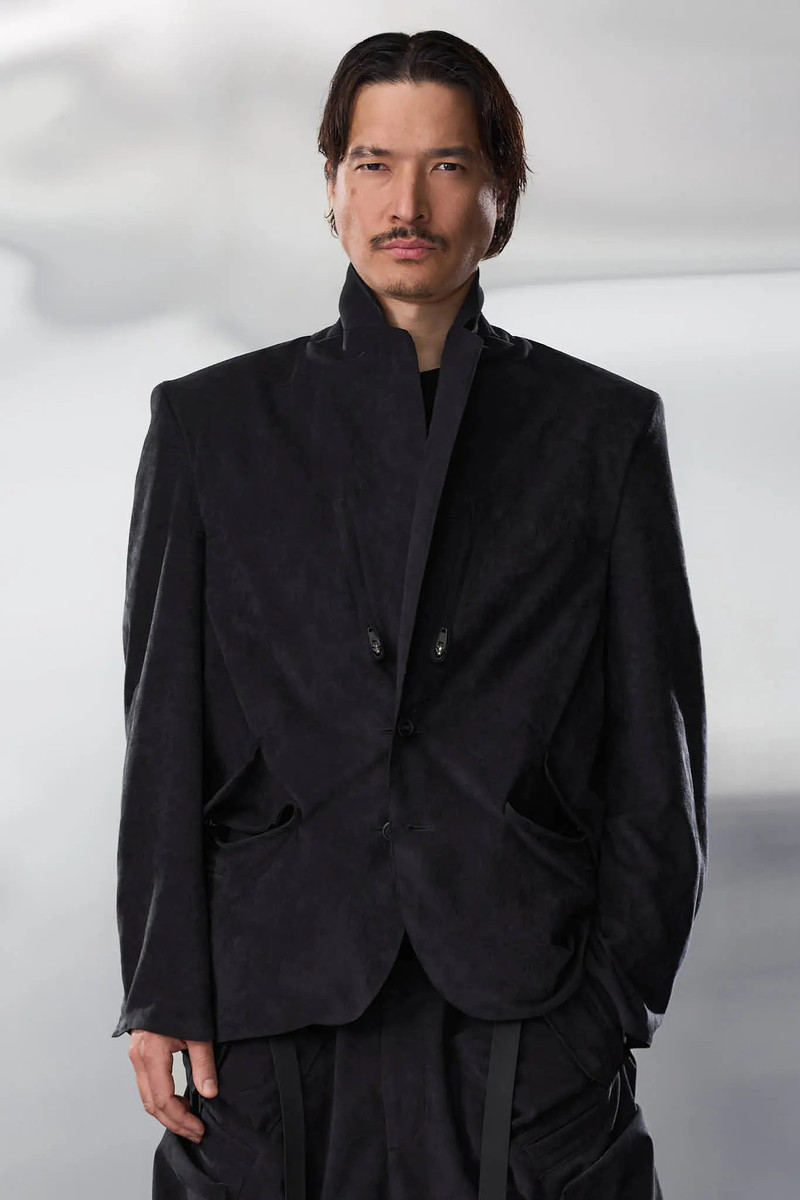 J130-TO Scrim Laced Ultra-Microfiber Blazer 15