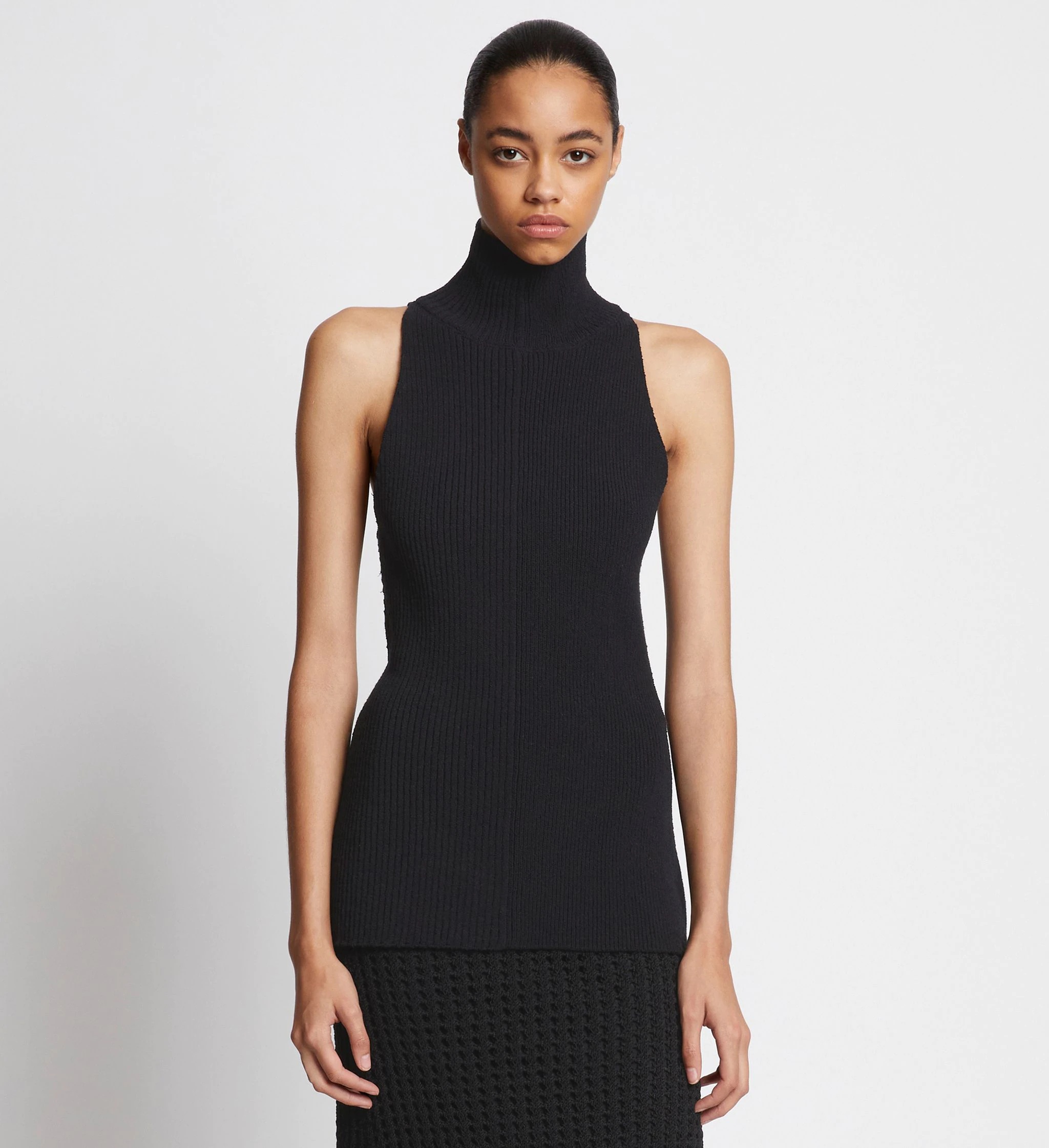 Cotton Rib Sleeveless Tank - 2
