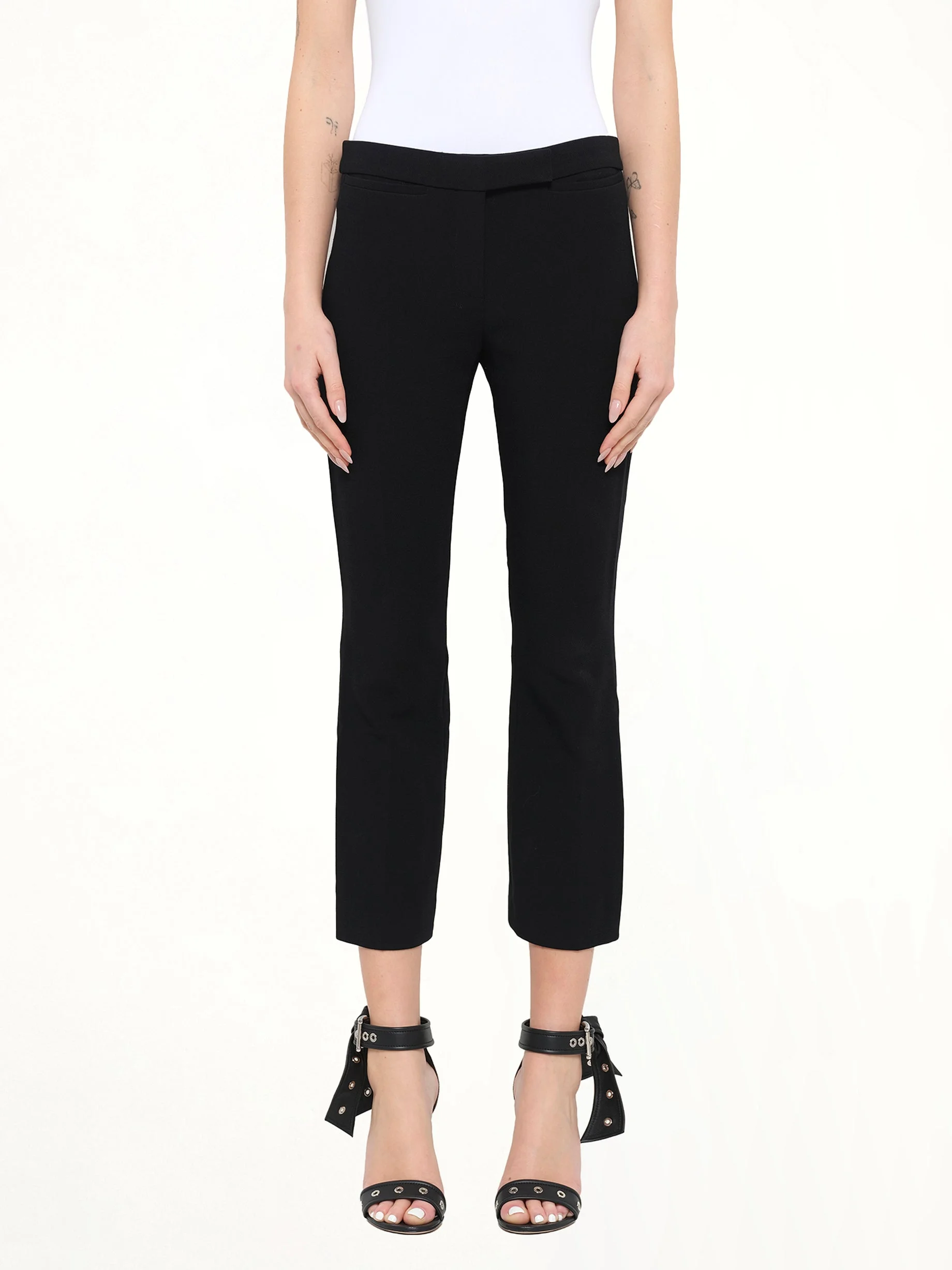 Alexander McQueen Wool Pants in Black - 1