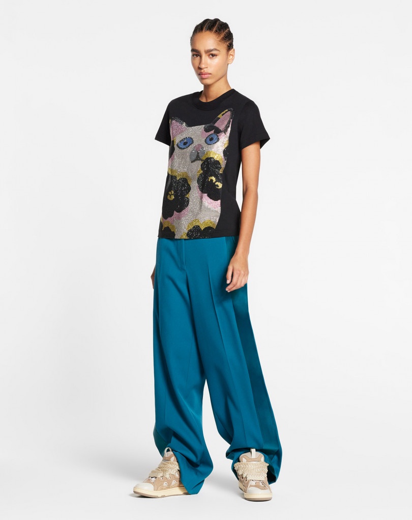 CAT X JUDITH LEIBER T-SHIRT - 2