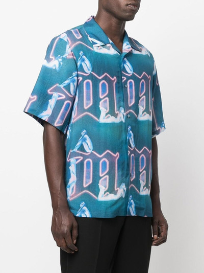MISBHV graphic logo-print Cuban shirt outlook
