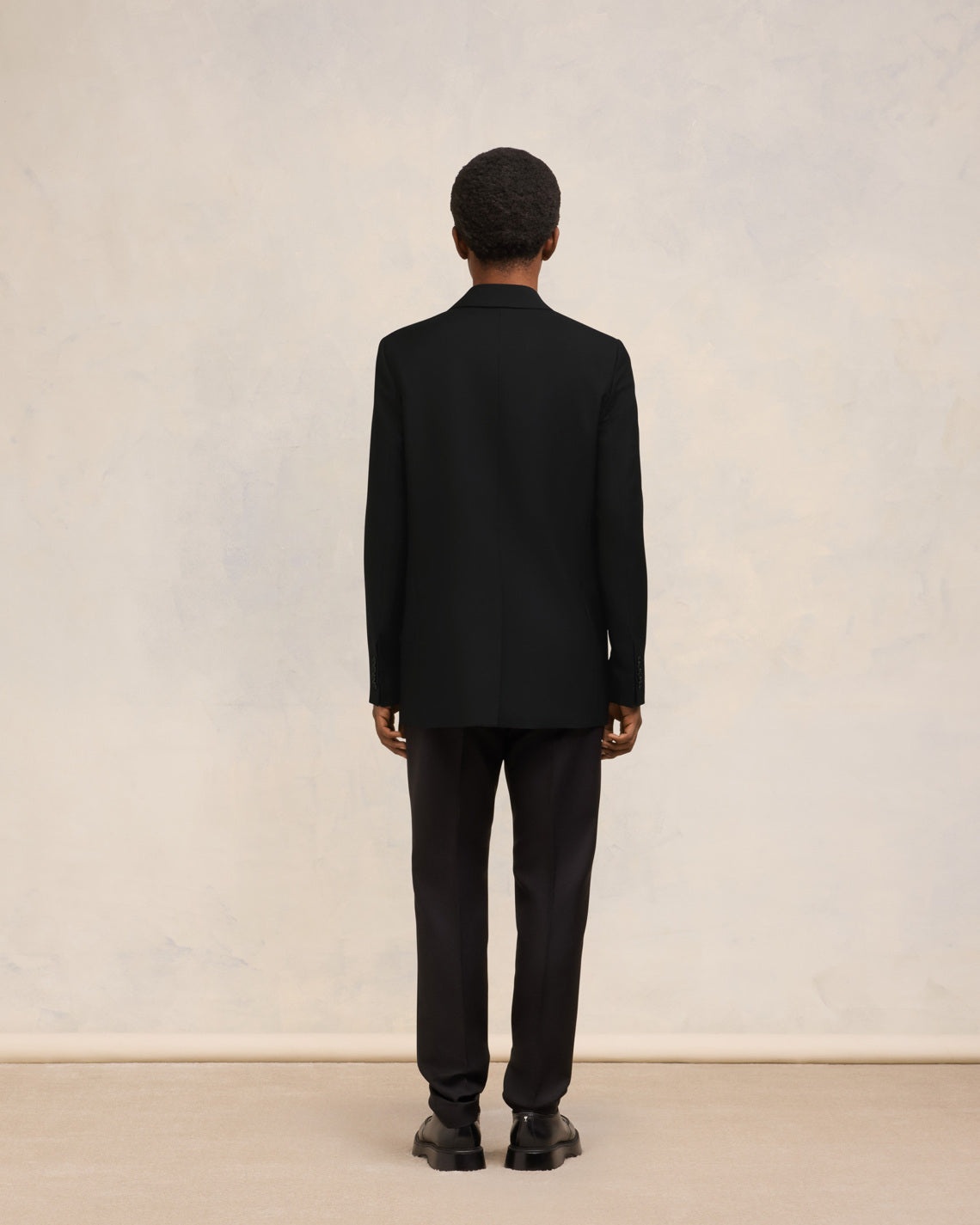 DOUBLE BREASTED SMOKING JACKET - 5