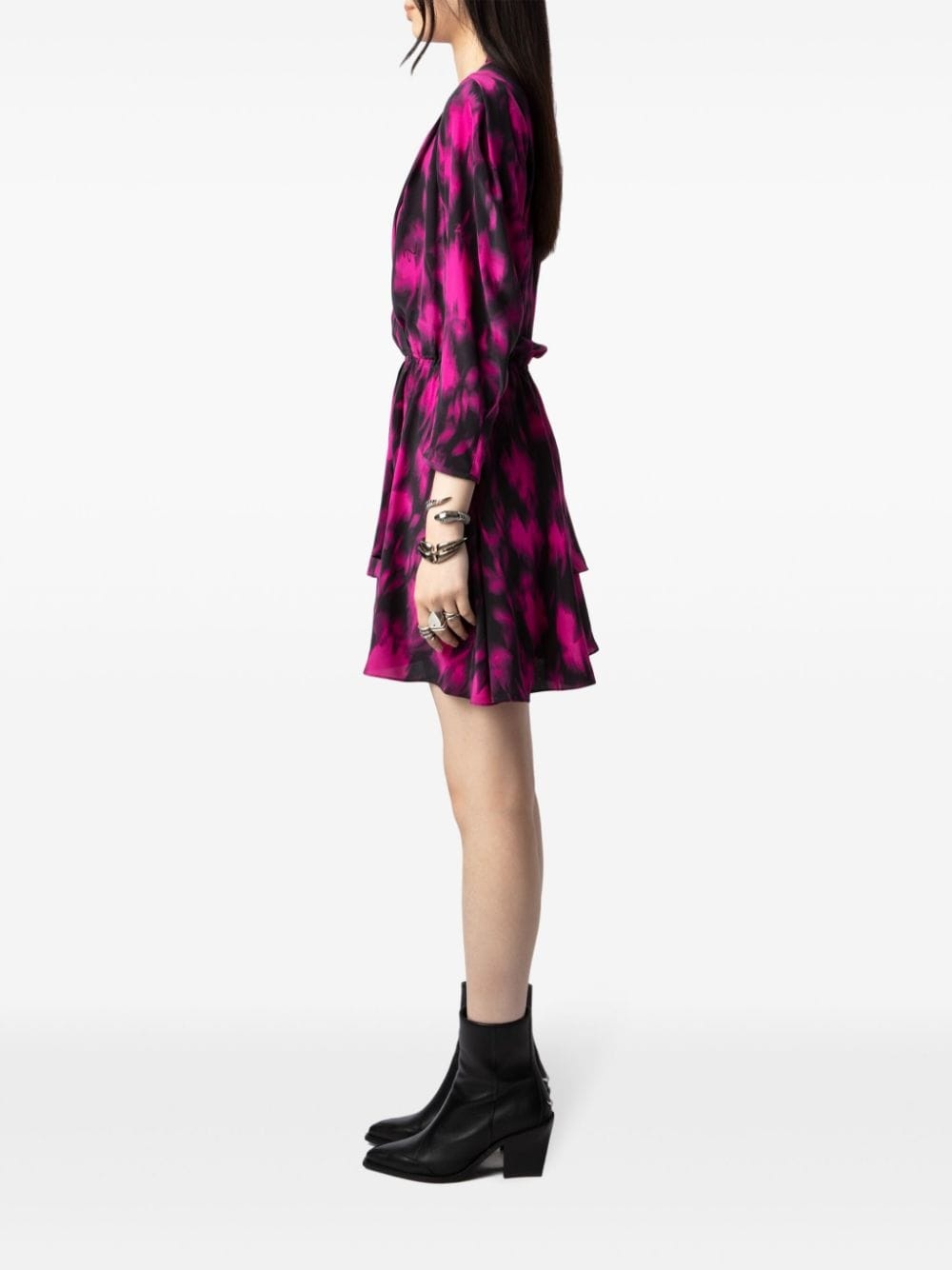 Rogers silk mini dress - 4