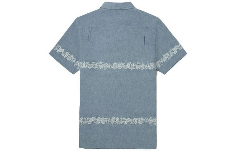 Vans Men's Vans Denim Short Sleeve Blue Shirt VN0A5E6JLKZ outlook