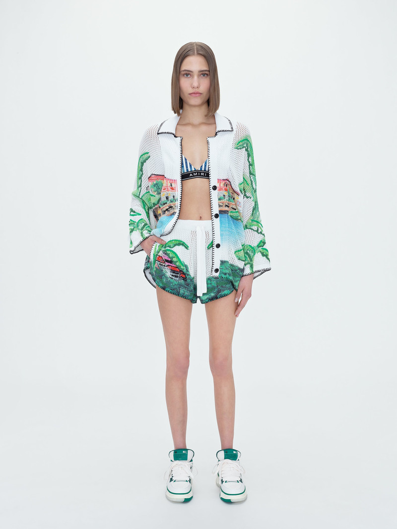AMIRI EDEN ROCK CROCHET SHIRT outlook