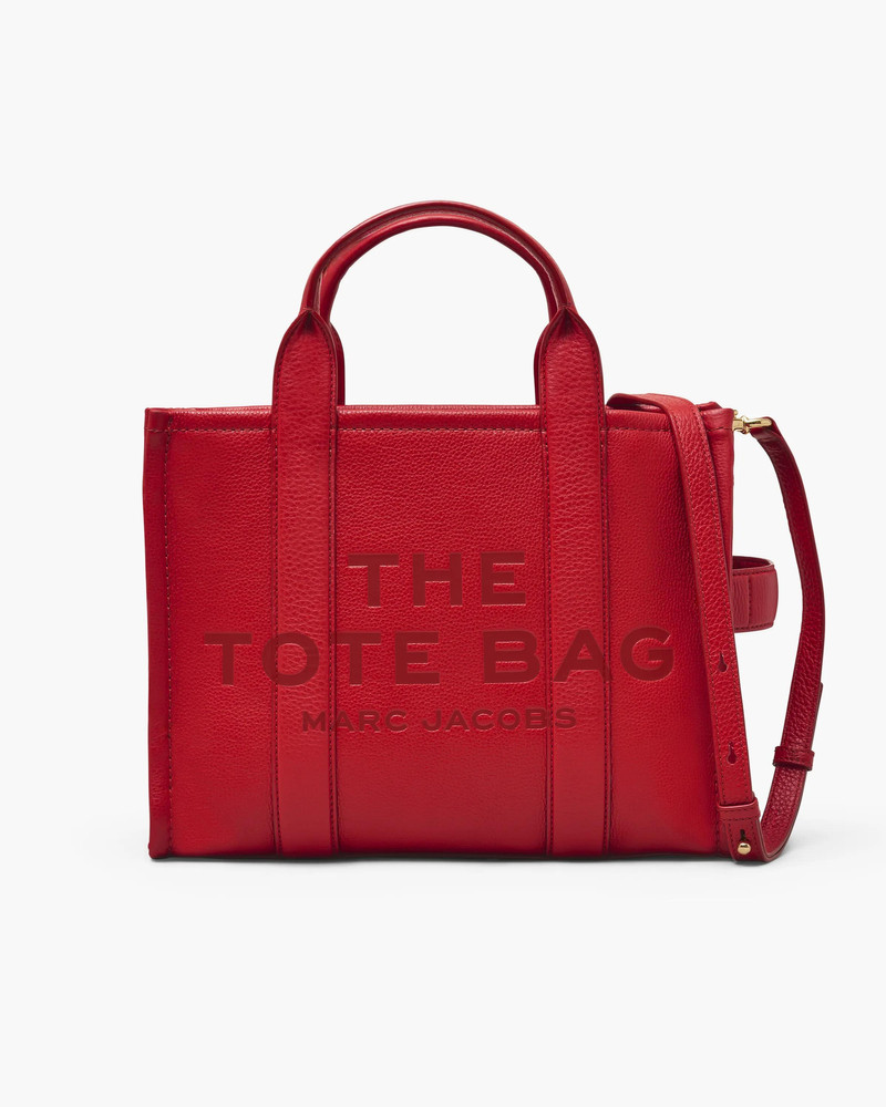 THE LEATHER MEDIUM TOTE BAG 1