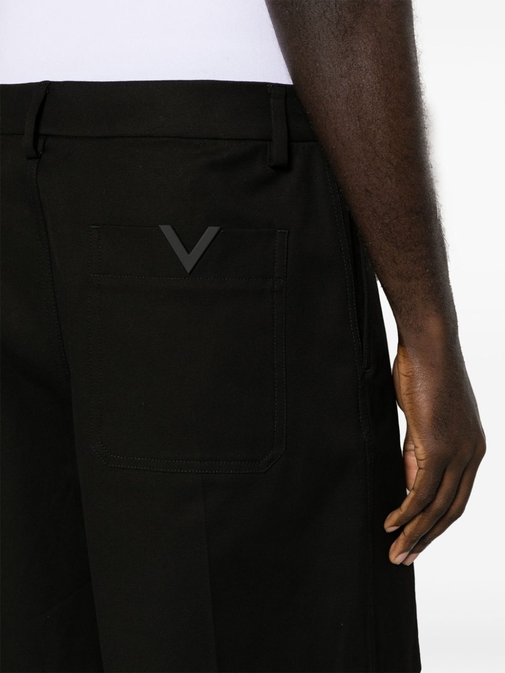 tailored stretch-cotton chino shorts - 5