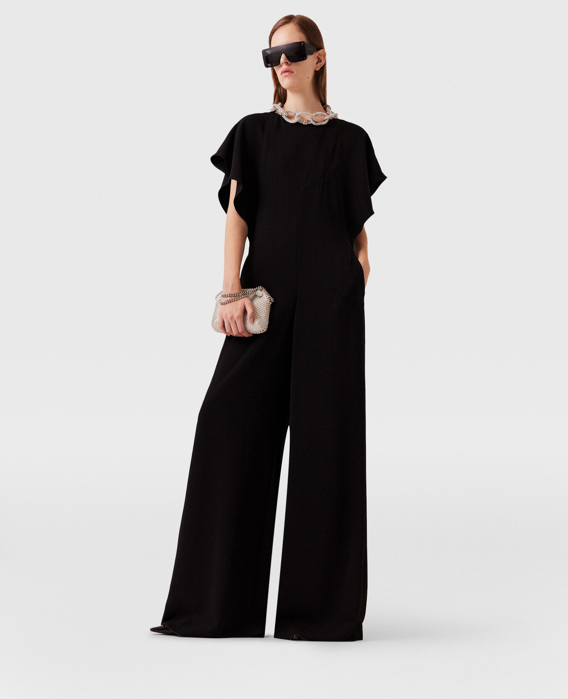 Crystal Chain Maxi Jumpsuit - 2